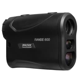 IMeter 656Y Golf Laser Range Finder with Slope Adjustment Flag Lock Vibration Angle Meter for Hunting White
