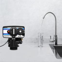 Automatic Digital Control Valve for Water Softener, 3w Timer Valve Controller, 5600sm Flow Type Whole House Softening System Controlling Head for Factories, Medical Industries