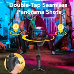AOCHUAN Smart X2 3 Axis Gimbal Stabilizer For iPhone And Android Smartphone Gimbal With built-in extension pole LED display