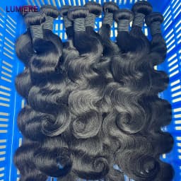 Virgin Raw Loose Deep Wave Human Hair Bundles Deal Jerry Curly Hair Bundles Brazilian Wet and Wavy Hair Weave Hir Extensions 18A
