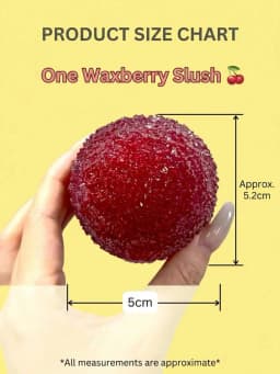 Waxberry Maltose Squishy Toy, Realistic Fruit Slow Rising Squeeze Toy, Fluffy Soft Elastic Stress Relief Fidget Toy, Viral Mood
