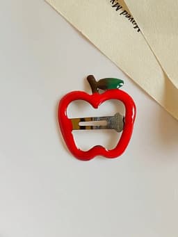 10Pcs Summer Drip Oil Fruit BB Hair Clips for Girls, Cute Side Barrettes with Apple, Cherry, Strawberry, Random Styles Shipped