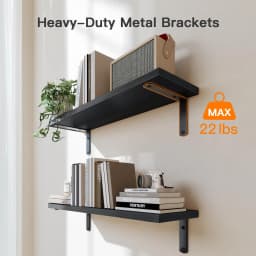 1 Pack Wall Mounted Bathroom Shelf Over Toilet 16 Inch Floating Toilet Paper Storage Rack Small Farmhouse Decor