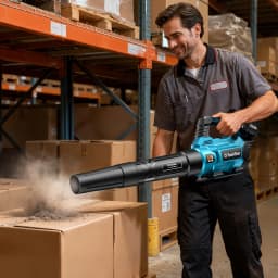 TaskStar Cordless Leaf Blower 40V 3-speed Adjustable Electric Air Blower 440CFM Garden/Yard Leaf Blower with 2 4000mAh Batteries&2 Chargers, Used for Dust/Leaves Removal