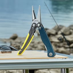 SOG 5 in 1 Aegis MT Mini Portable Multitool Pliers With Precision Cutting Pliers Soft Wire Cutter Tweezers Bottle Opener Ultralight EDC Pocket Gear For Daily Carry Camping Hunting Fishing Emergency Survival Outdoor Utility Multifunctional Hand Tools
