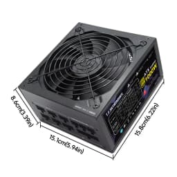 1000W Power Supply 80+ Gold, Full Modular, ATX 3.0 Gaming PSU, 130mm Low Noise Fan, 20+4Pin | 4+4Pin CPU