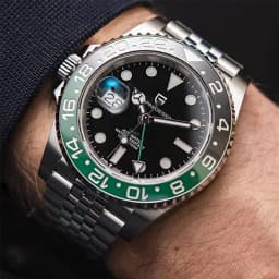 PAGANI DESIGN New 1662 Men Watch GMT Mechanical Wristwatch 40mm Automatic Watch for Men's Stainless Steel Waterproof Watches Man