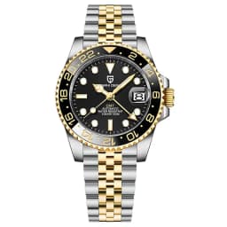 PAGANI DESIGN New 1662 Men Watch GMT Mechanical Wristwatch 40mm Automatic Watch for Men's Stainless Steel Waterproof Watches Man
