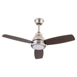 Ceiling Fan Light with Remote Control 3 Fan Blades Ceiling Fan Light Modern LED Ceiling Fan Light 35dB Ceiling Mounted
