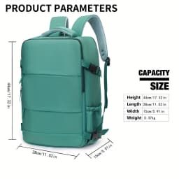 Hiking Backpack for Men and Women Laptop Backpack School Student Schoolbag, Casual Simple Travel Backpack