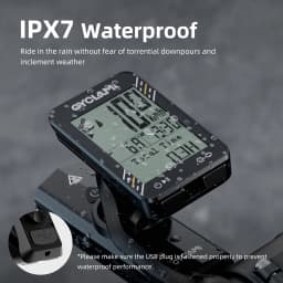 CYCLAMI Bicycle GPS Computer Multi-Language 2.4 inch IPX7 Odometer Female Riders Speed Meter Cyclists