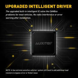 AUXITO 2Pcs 3000K Yellow H8 H11 H16(JP) H9 LED Fog Lights Fanless H10 5202 H16(EU) H27 880 9006 HB4 LED Fog Lamp DRL Car Driving Lamp 12V