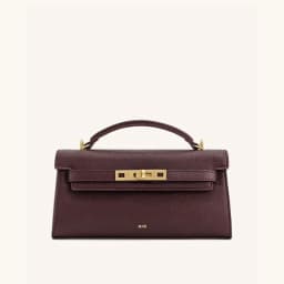 JW PEI Noor Mini Leather Top Handle Handbag Women's Crocodile Embossed Crossbody Purse Elegant Luxury Style Satchel Shoulder Bag
