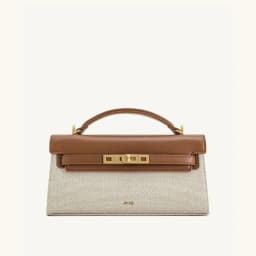 JW PEI Noor Mini Leather Top Handle Handbag Women's Crocodile Embossed Crossbody Purse Elegant Luxury Style Satchel Shoulder Bag