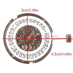 21600pbh Automatic Movement 3 Hands for Seagull ST6 Movement Single Calendar Date at 3 O'clock Men's Woman's Movement Repairing