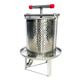 Premium Stainless Steel Honey Press - Manual Beekeeping Tool For Easy Honey & Wax Extraction, No Batteries Required