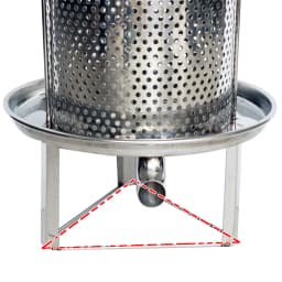 Premium Stainless Steel Honey Press - Manual Beekeeping Tool For Easy Honey & Wax Extraction, No Batteries Required