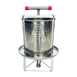 Premium Stainless Steel Honey Press - Manual Beekeeping Tool For Easy Honey & Wax Extraction, No Batteries Required