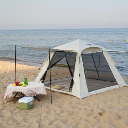 PAKICETUS 1-3 Person Pop Up Camping Tent, 60s Quick Setup, Double Doors, Spacious Interior, Upgraded Ventilation, Portable Carry Bag for Outdoor Backpacking Car Camping