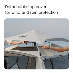PAKICETUS 1-3 Person Pop Up Camping Tent, 60s Quick Setup, Double Doors, Spacious Interior, Upgraded Ventilation, Portable Carry Bag for Outdoor Backpacking Car Camping