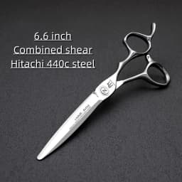 Professional Hairdressing Scissors,Hitahi 440C Steel Thinning Shears,Set of 6.0-6.5 Inches Hair Cutting Tools,Sharp and Durable