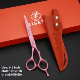 HISADA Professional Scissors Tijeras Peluquería Profesional 5.5、6.0、6.5 Inch Handmade in Japan VG10 Material Haircut Scissors