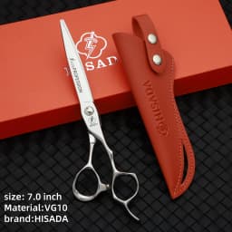 HISADA Professional Scissors Tijeras Peluquería Profesional 5.5、6.0、6.5 Inch Handmade in Japan VG10 Material Haircut Scissors