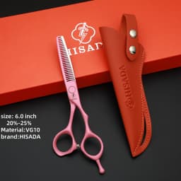 HISADA Professional Scissors Tijeras Peluquería Profesional 5.5、6.0、6.5 Inch Handmade in Japan VG10 Material Haircut Scissors