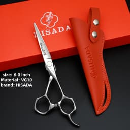 HISADA Professional Scissors Tijeras Peluquería Profesional 5.5、6.0、6.5 Inch Handmade in Japan VG10 Material Haircut Scissors