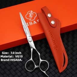 HISADA Professional Scissors Tijeras Peluquería Profesional 5.5、6.0、6.5 Inch Handmade in Japan VG10 Material Haircut Scissors
