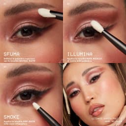 Flower Knows Makeup Little Angel Collection Nine-Color Eyeshadow Palette Delicate Matte Glow Shimmer Shadow Palette Warm Neutral