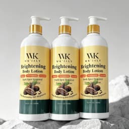 WK JALY Collagen Whitening Body Lotion, Remove Dark Spots, Melanin, Moisturizer, Smooth Skin, With Natural Papaya, Niacinamide