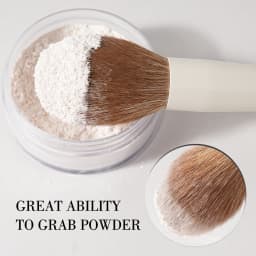 BEILI 15 PCS Makeup Brush Sets Beige Synthetic Hair Brush Foundation Contour Eyeshadow Eyeliner Blush Blending Highlight Brush