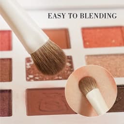 BEILI 15 PCS Makeup Brush Sets Beige Synthetic Hair Brush Foundation Contour Eyeshadow Eyeliner Blush Blending Highlight Brush