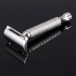 CNC 316L Stainless Steel Men's Manual Shaver Classic Double Edge Safety Razor