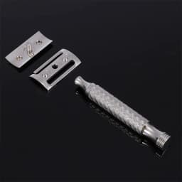 CNC 316L Stainless Steel Men's Manual Shaver Classic Double Edge Safety Razor