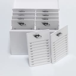 Beauty Salon 10Layers Acrylic Eyelash Extensions Storage Box Lash Tile Palette Box Lash Boxes Packaging Wholesale Lash Supplies