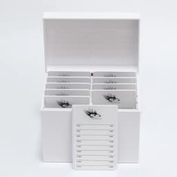 Beauty Salon 10Layers Acrylic Eyelash Extensions Storage Box Lash Tile Palette Box Lash Boxes Packaging Wholesale Lash Supplies