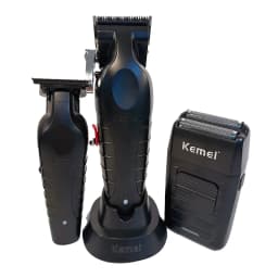 KM2296 Kemei Original Professional Rechargeable Hair Trimmer Adjustable Hair Clipper USB Carving Barber Salon
