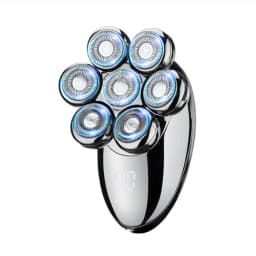 7D Rechargeable Bald Head Shavers Kit for Men USB LED Display Electric Razor Heads Beard Ear Nose Hair Facial Trimmer