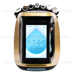 7 In 1 Multifunctional Hydrafacial Beauty Machine Touch Screen With Spray Gun RF Suction Pen Microcurrent Skin Scraper Cooling H