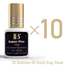 IBeauty Super Plus Glue For Eyelash Health Extension Original 5ml Black Cola Gold Cap Korea 1-2Sec Fast Dry Makeup Tools Health