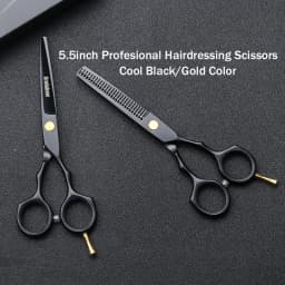 Brainbow 5.5' Professional Hair Scissors Cutting Thinning Hairdressing Barber Scissors Pro Salon Japan Hair Styling Tools