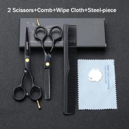 Brainbow 5.5' Professional Hair Scissors Cutting Thinning Hairdressing Barber Scissors Pro Salon Japan Hair Styling Tools