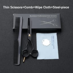 Brainbow 5.5' Professional Hair Scissors Cutting Thinning Hairdressing Barber Scissors Pro Salon Japan Hair Styling Tools