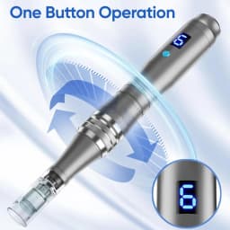 2026 Ultima Dr M8 Wireless Derma Pen with 12 Pcs Cartridge Needle Length 0.2 mm