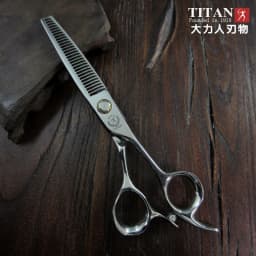 Titan Original Professional Salon Scissor Barber Cut Thinning Scissors 6.0 Inch ATS314 Stainless Steel