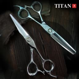 Titan Original Professional Salon Scissor Barber Cut Thinning Scissors 6.0 Inch ATS314 Stainless Steel