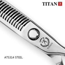 Titan Original Professional Salon Scissor Barber Cut Thinning Scissors 6.0 Inch ATS314 Stainless Steel