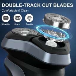 Electric Shaver for Men 150 Min Runtime Wet/Dry Electric Razor with Pop Up Trimmer IPX6 Waterproof Shaving Machine